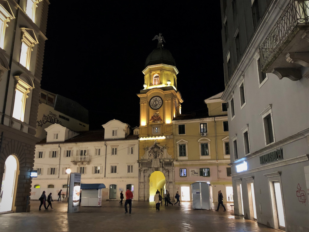 Clock Tower, Rijeka, Croatia